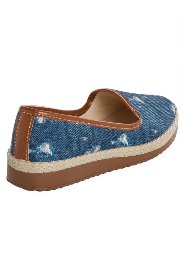 Perfecta - Sapatilha Jeans com Detalhe no Salto 2