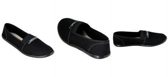 Sapatilha Moleca Preta com Detalhe em El�stico