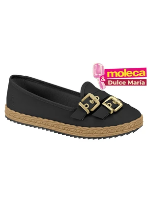 Sapatilha Moleca (Preta) - MOLECA