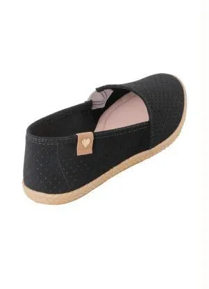 Sapatilha Moleca (Preto) com Micro Furos - MOLECA