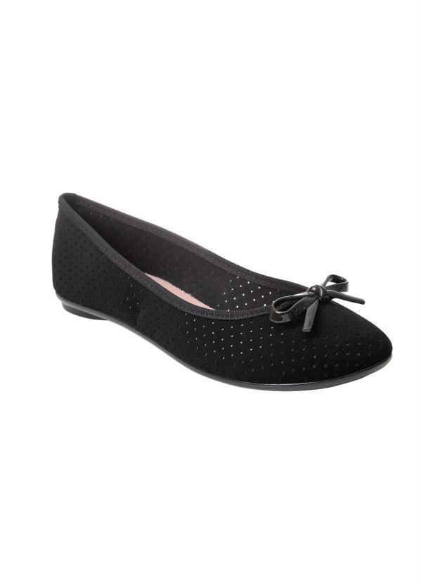 Moleca - Sapatilha Moleca Preto em Sintético