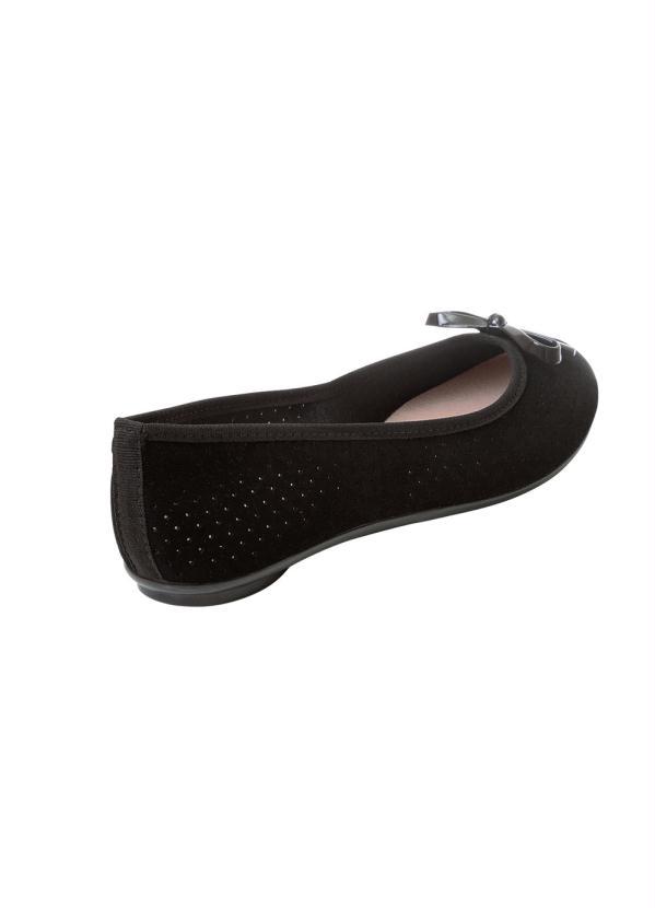 Moleca - Sapatilha Moleca Preto em Sintético 2