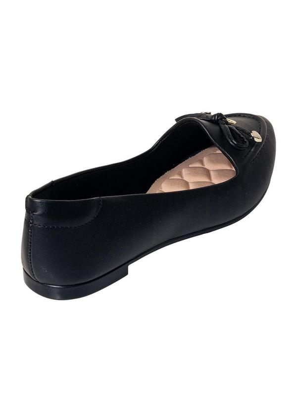 Moleca - Sapatilha Moleca Preto em Sintético 2