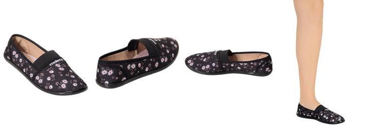 Sapatilha Moleca Preto em Tecido