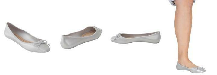 Sapatilha Prata em Pvc