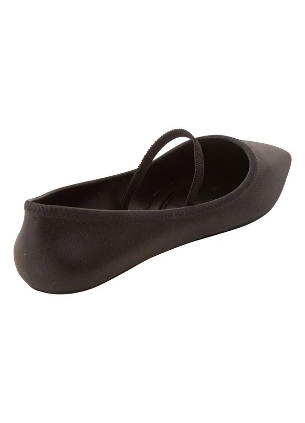 Perfecta - Sapatilha Preta Modelo Bailarina 2