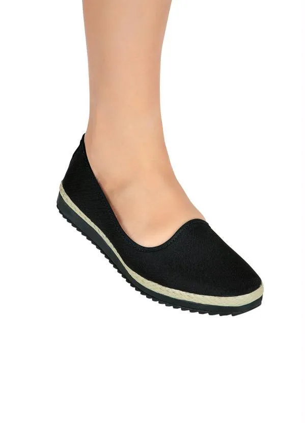 Perfecta - Sapatilha Preto em Sintético 4