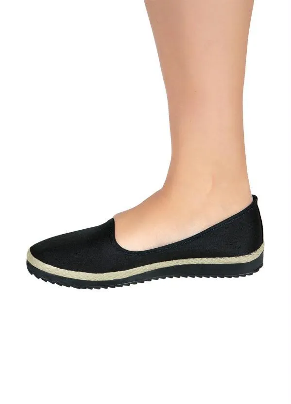 Perfecta - Sapatilha Preto em Sintético 5