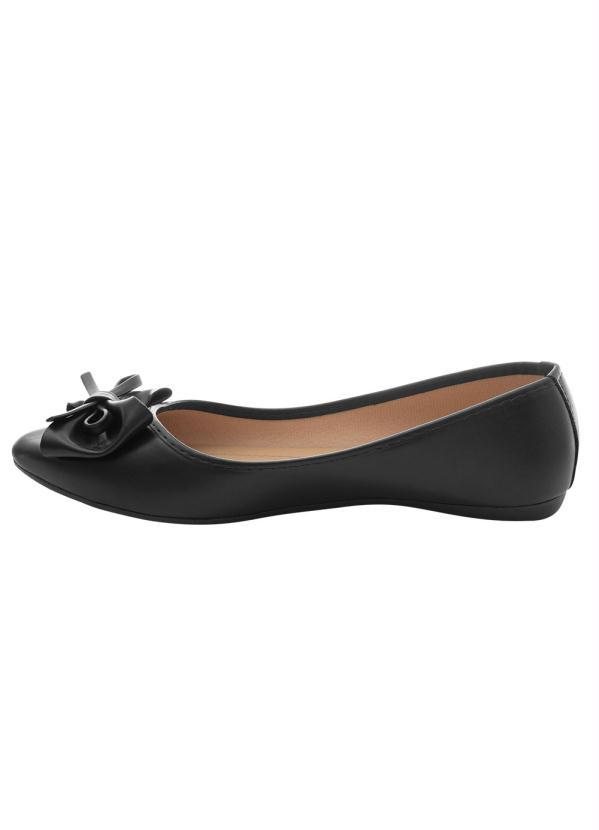 Perfecta - Sapatilha Preto em Sintético 3