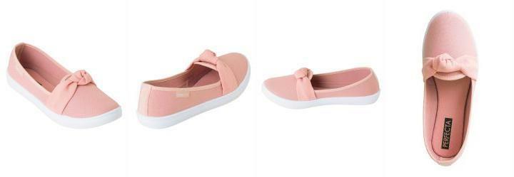 Sapatilha Ros com Detalhe em Tecido