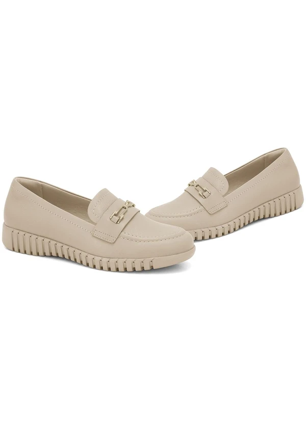 Comfortflex - Mocassim Comfortflex Bege 2