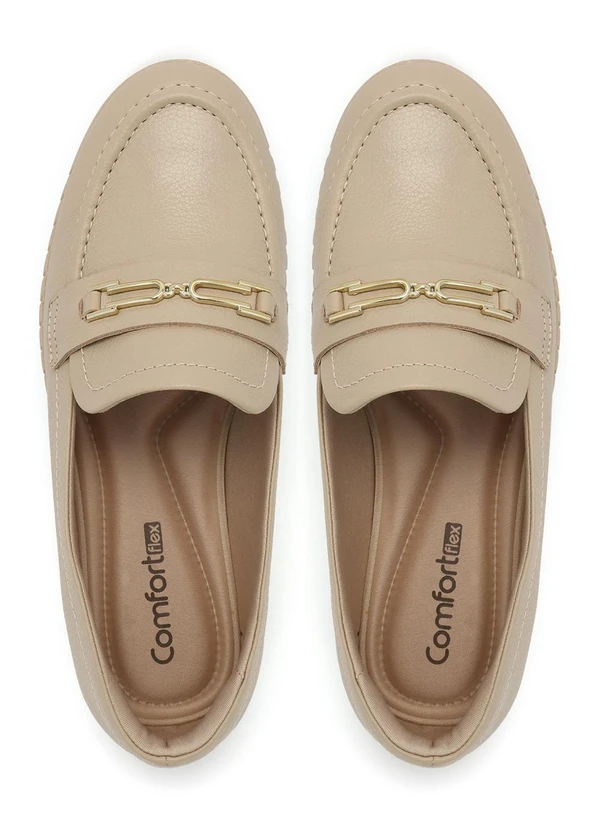 Comfortflex - Mocassim Comfortflex Bege 3