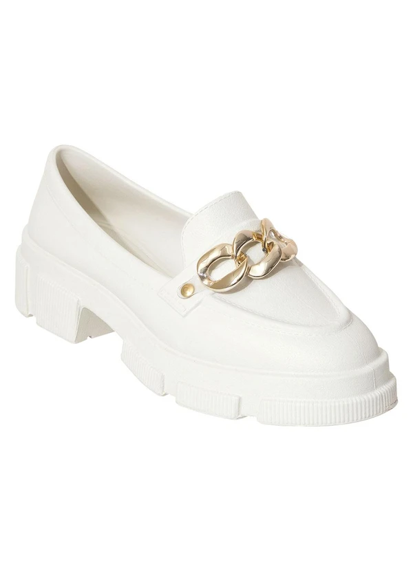 Perfecta - Mocassim Off White em Eva 3