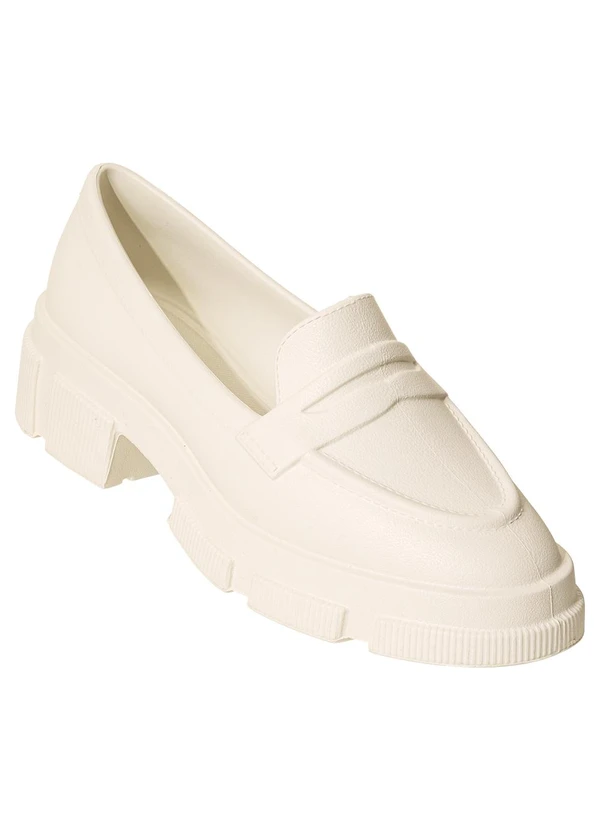 Perfecta - Mocassim Off White em Eva 3