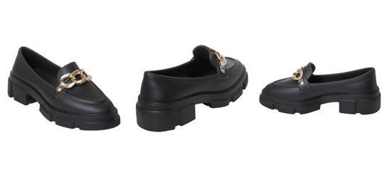 Mocassim Preto em Eva