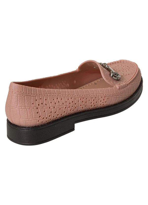 Perfecta - Mocassim Rosê em Pvc 2