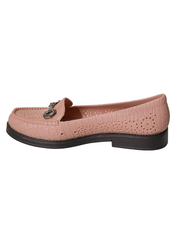 Perfecta - Mocassim Rosê em Pvc 3