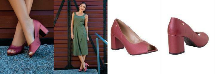 Sapato Bord em Sinttico