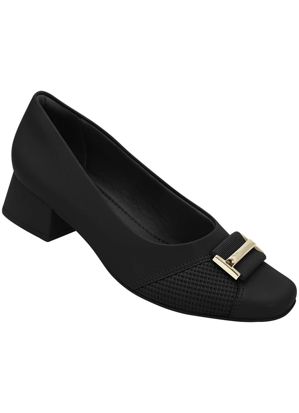 Comfortflex - Sapato Comfortflex Preto