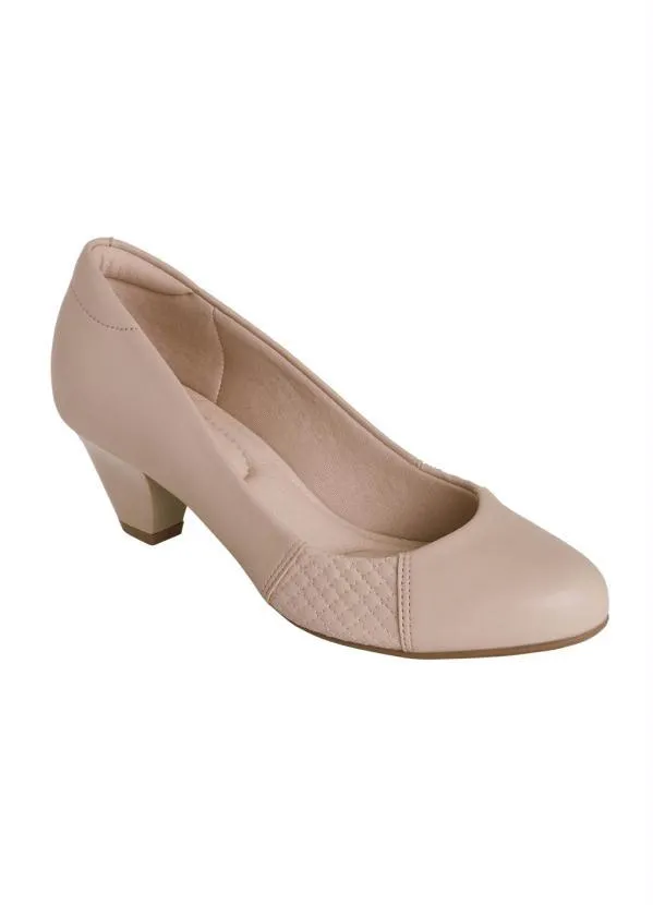 Modare - Sapato Modare Bege em Sintético