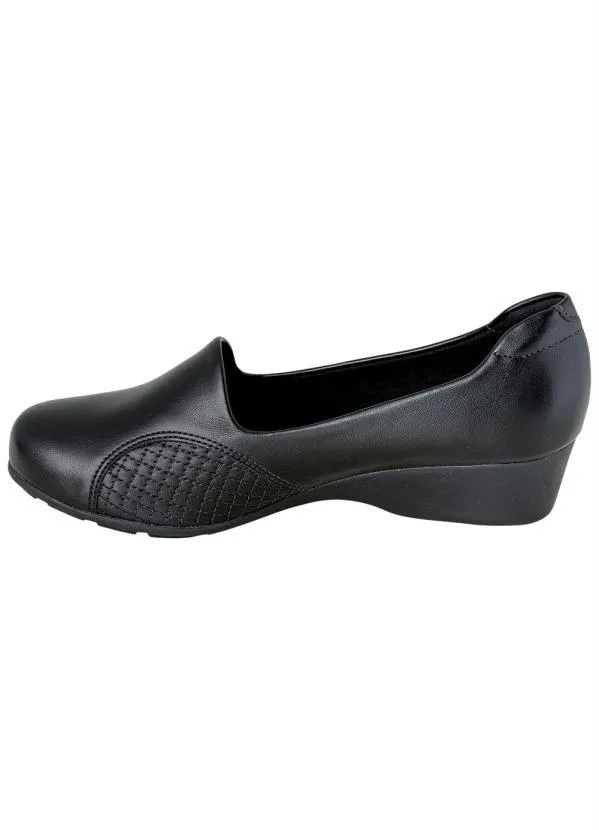 Modare - Sapato Modare Preto em Sintético 3