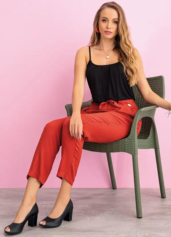 Perfecta - Sapato Peep Toe Preto em Sintético 2