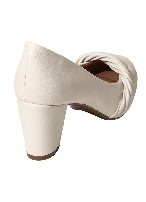 Vizzano - Sapato Vizzano Off White em Sintético 2