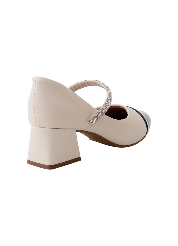 Vizzano - Sapato Vizzano Off White em Sintético 2