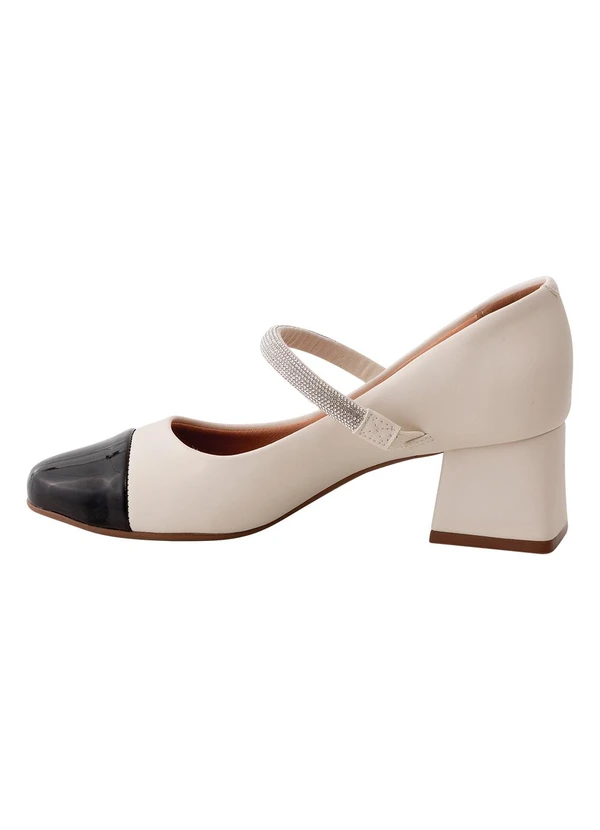 Vizzano - Sapato Vizzano Off White em Sintético 3