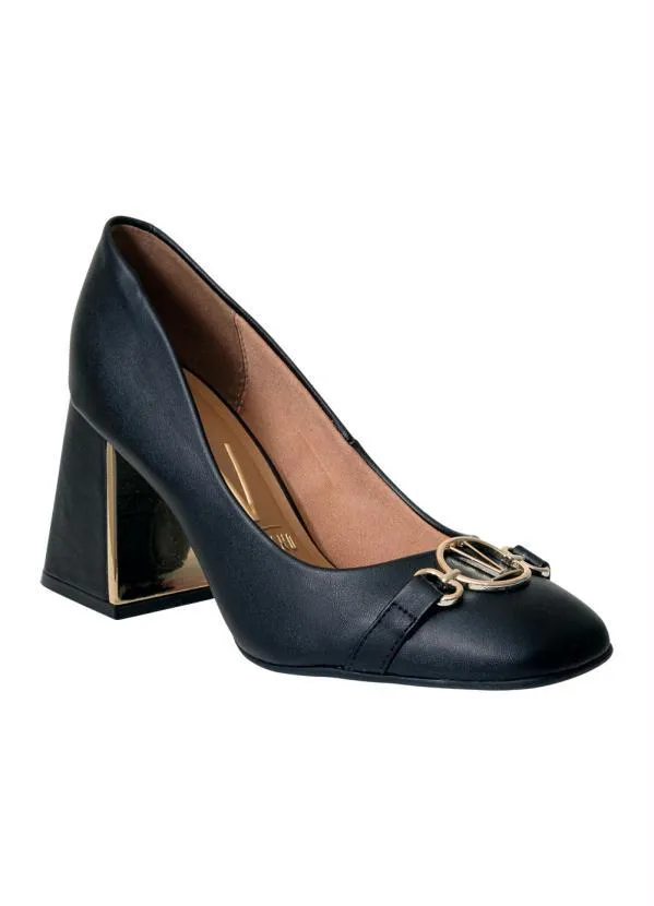 Vizzano - Sapato Vizzano Preto em Sintético