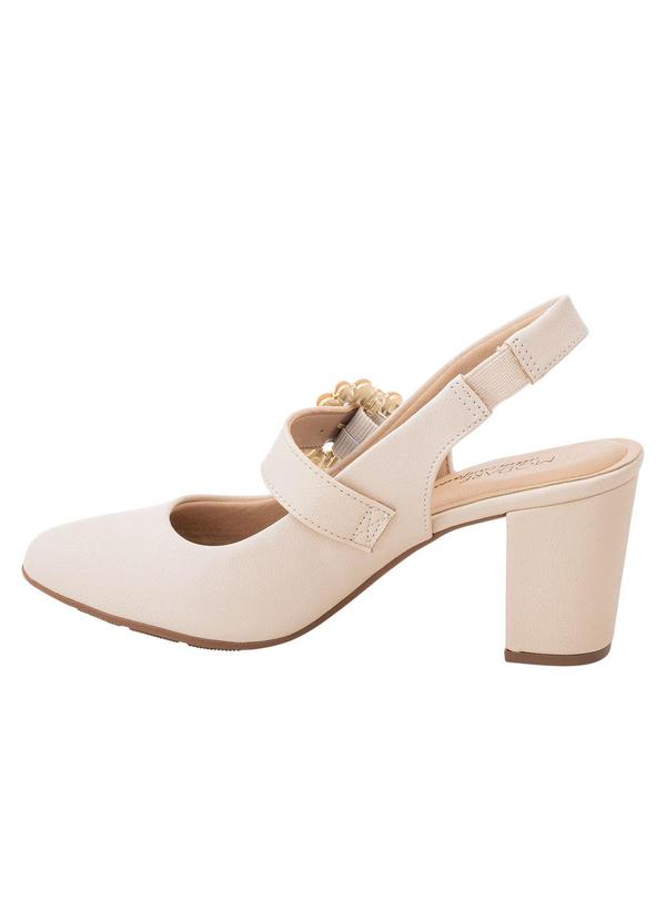Modare - Sandália Modare Creme com Elástico 4
