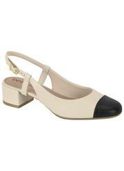 Sapato Beira Rio Creme
