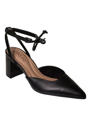 Scarpin Beira Rio (Preto) em Sintético - BEIRA RIO