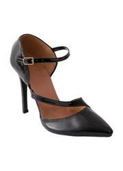 Scarpin Preto em Sinttico Verniz