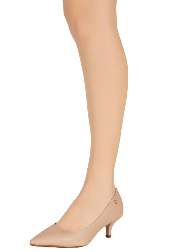 Vizzano - Scarpin Vizzano Bege em Sintético 5