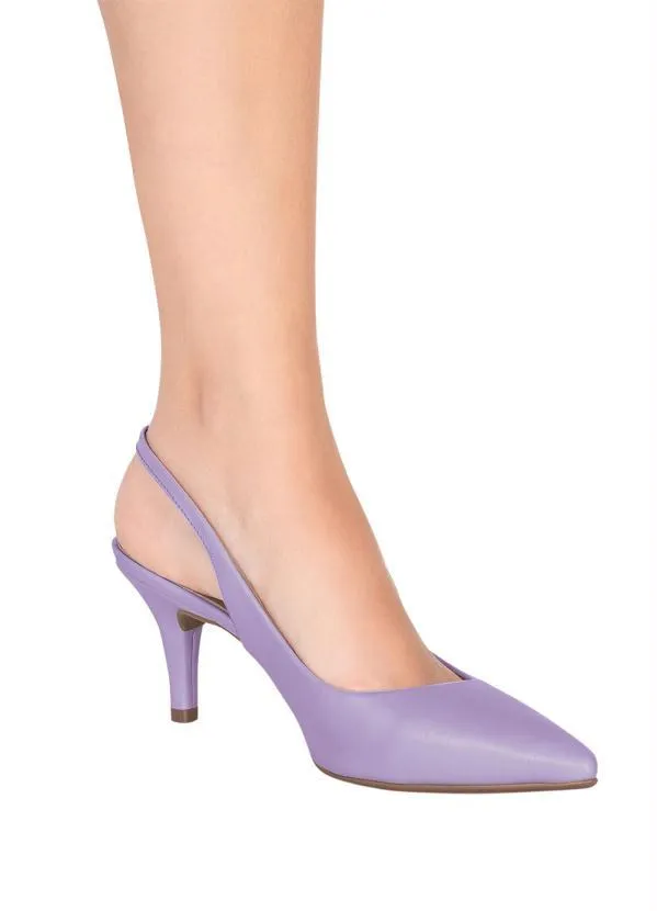 Vizzano - Scarpin Vizzano Lilas em Sintético 4