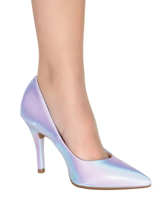 Vizzano - Scarpin Vizzano Multi Pink em Sintético 5