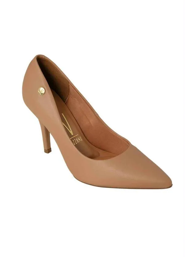 Vizzano - Scarpin Vizzano Nude em Sintético