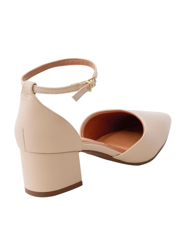 Vizzano - Scarpin Vizzano Off Ehite em Sontético 3