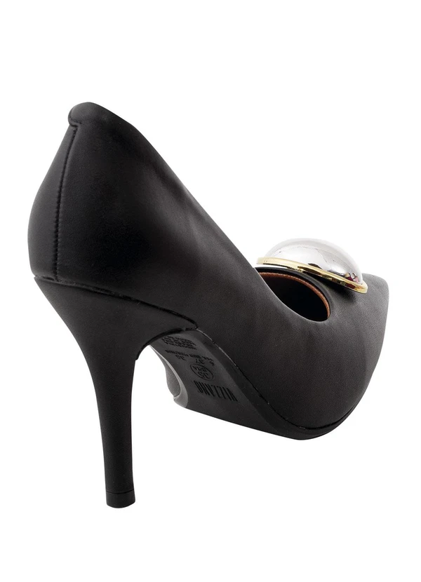 Vizzano - Scarpin Vizzano Preto em Sintético 3