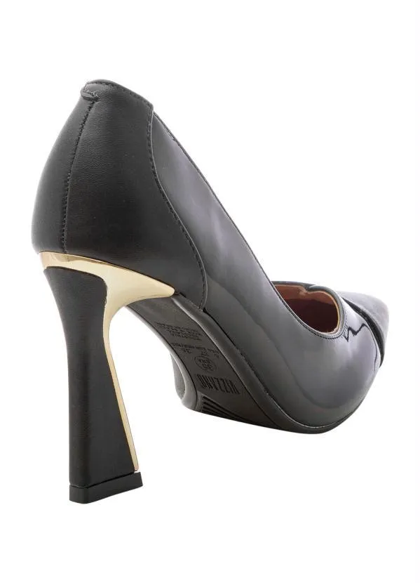 Vizzano - Scarpin Vizzano Preto em Verniz 2