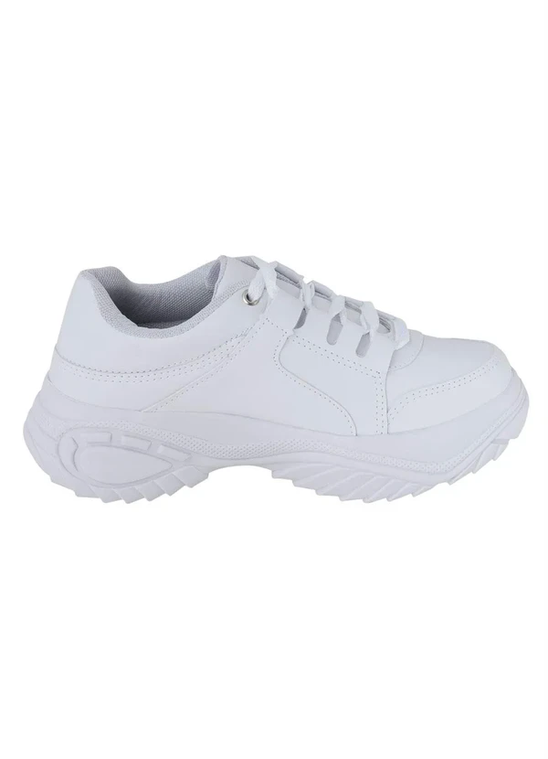 Perfecta - Tênis Branco com Solado Elevado 3