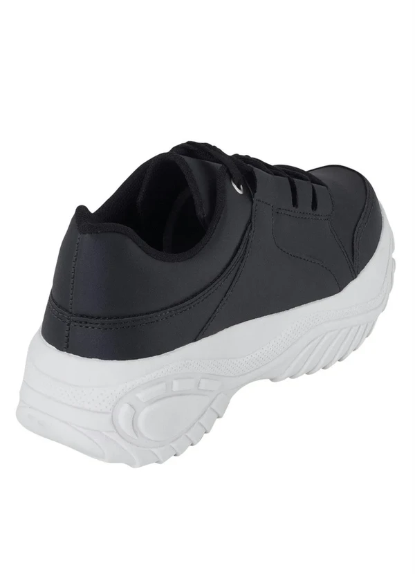 Perfecta - Tênis Preto com Solado Elevado 2