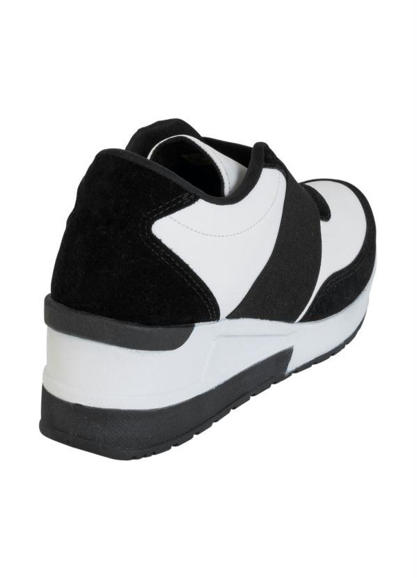 Outlet - Tênis Sneaker Branco com Elástico 2