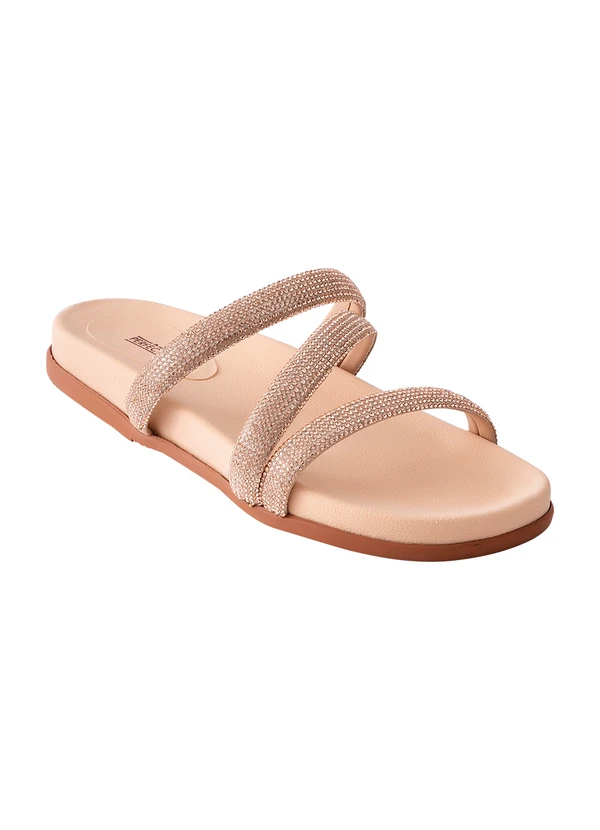 Perfecta - Papete Ouro Rosa com Strass 7