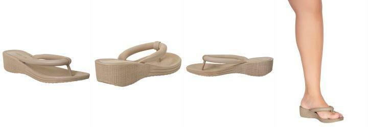 Tamanco Bege em Pvc Micro Expandido