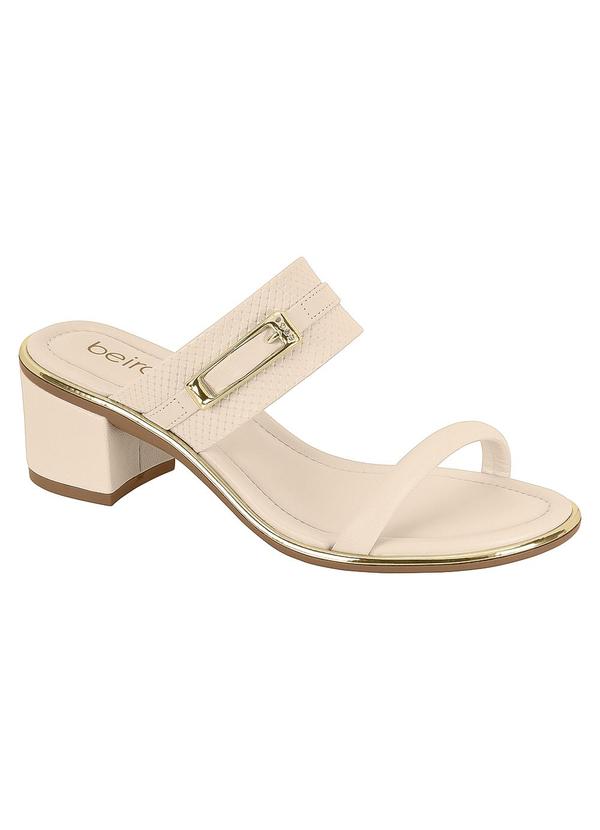 Tamanco Beira Rio (Creme)