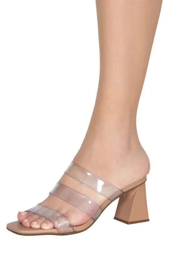 Beira Rio - Tamanco Beira Rio Nety Nude 5