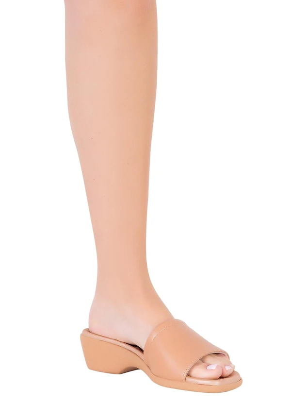 Beira Rio - Tamanco Beira Rio Nude em Sintético 4