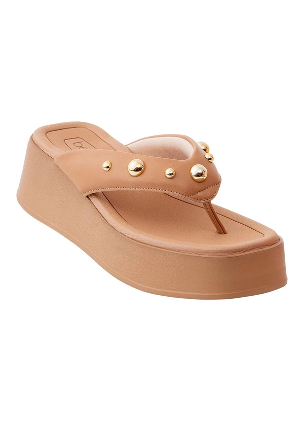 Beira Rio - Tamanco Beira Rio Nude em Sintético 2